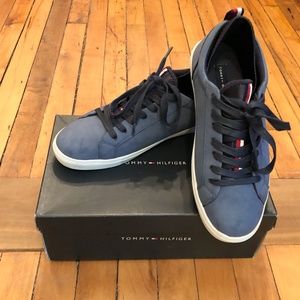Tommy Hilfiger McNeil Shoe, Blue, casual, sz9